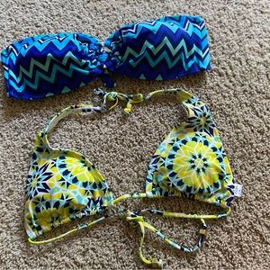 Old Navy LOT OF 2 Size Large Womens Swim Tops